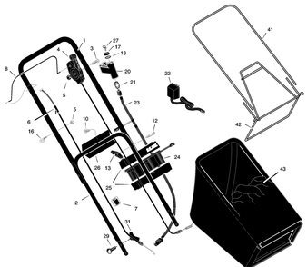 Part Location Diagram of 1101385 Murray DISCONTINUED